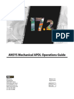 ANSYS Mechanical APDL Operations Guide