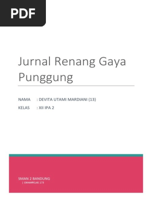 Makalah Renang Gaya Punggung Pdf Contoh Makalah