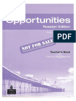 New Opportunities Pre Intermediate Teacher S Book Russian Ed