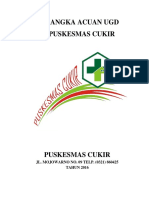 KERANGKA ACUAN UGD DI PUSKESMAS CUKIR