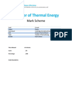 Transfer of Thermal Energy Ms9