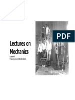 Mech Lectures 01