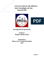 Tecnológico Nacional de México Reporte I.O El Bueno