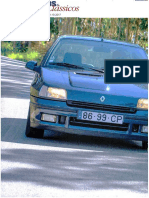 Renault Clio 1.8 16V Frente Ao Clio 2.0 Williams Na "Topos & Clássicos"