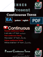 Present Continuous Tense in Urdu by EA Spoken English With Emran Ali Rai On YouTube