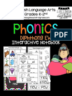 Phonics Interactive Notebook