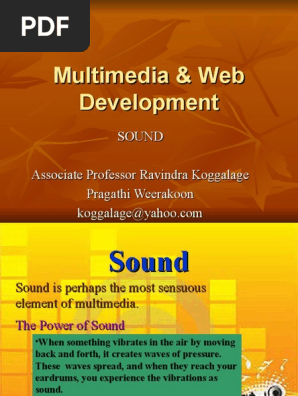 Multimedia Lecture 3