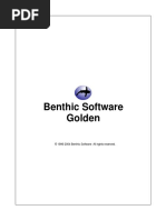 Golden Benthic User Guide