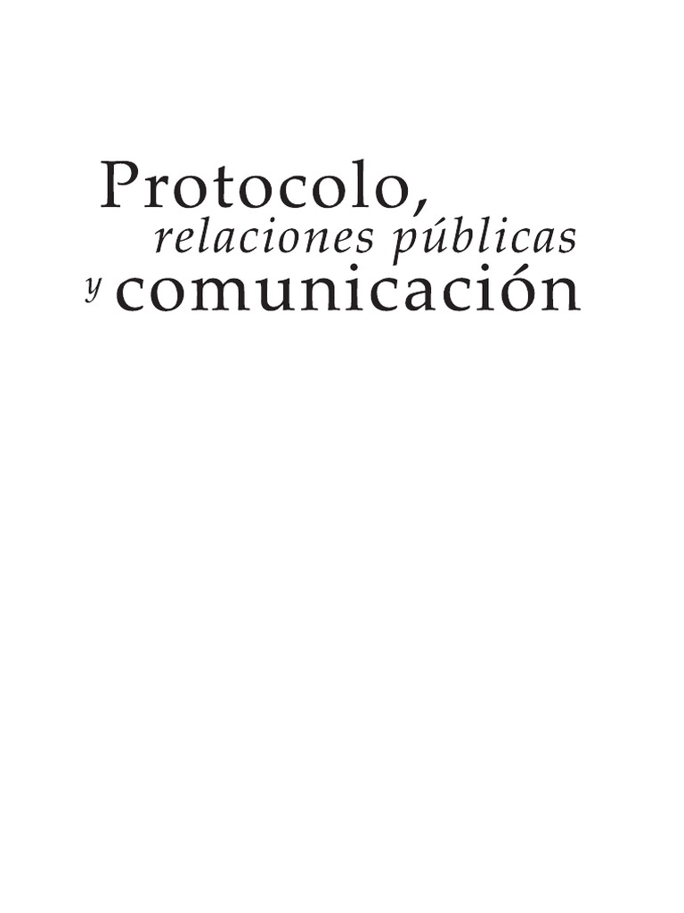 Protocolo, Relaciones Publicas - Jose Antonio Dorado Juarez - Ma | PDF |  Parlamento Europeo | Política mundial