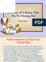 History of I Kuan Tao Part I (Benn Koai)