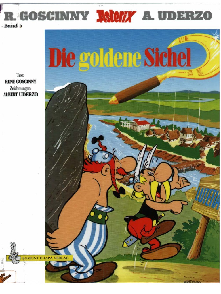 (Ebook German) Asterix 05 - Die Goldene Sichel | PDF