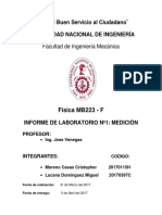 Informe de Quimica