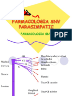 FARMACOLOGIA SNV PARASIMPATIC