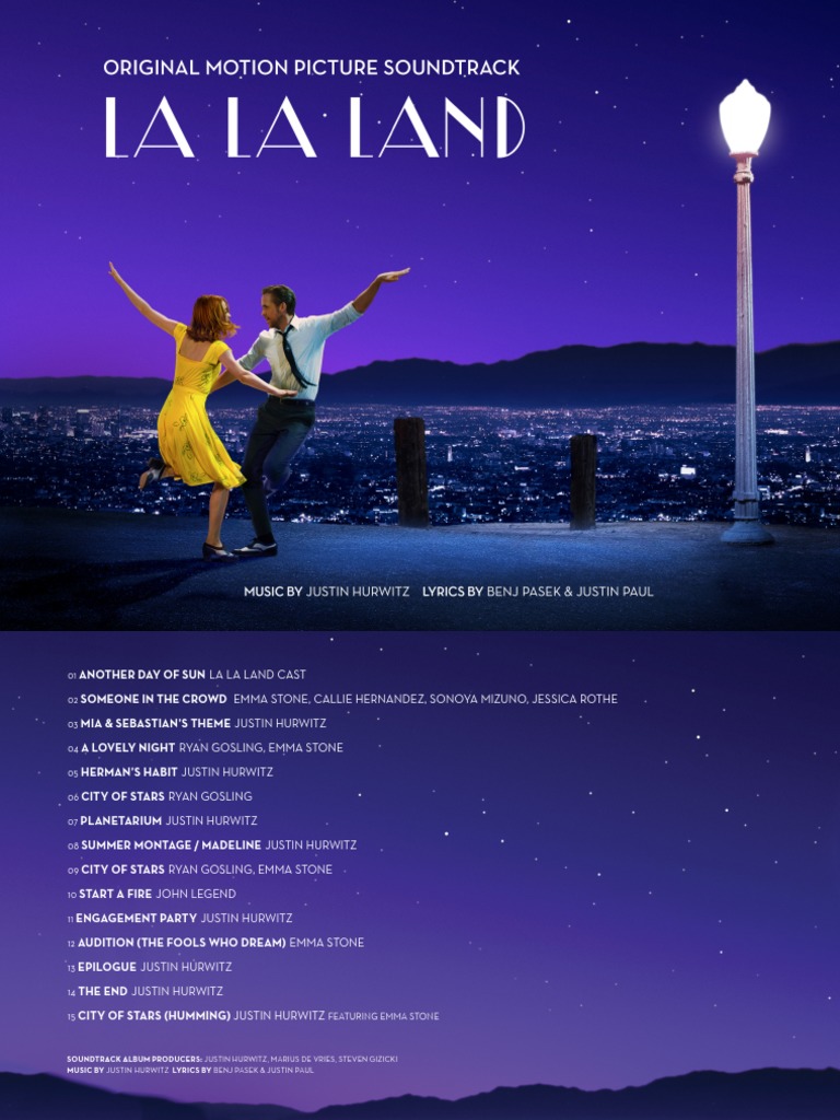 Digital Booklet - La La Land PDF | PDF | La La Land (Film
