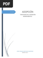 Adopción Homoparental