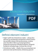 Ekonomi Industri MZ