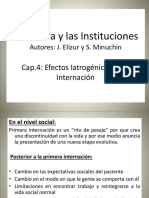 7 - MINUCHIN - Cap. 4 - Efectos Iatrogenicos de La Internacion