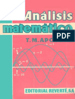 Análisis Matemático Tom M. Apostol