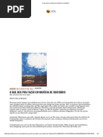 O Que Deu Pra Fazer Em Matéria de Obituário