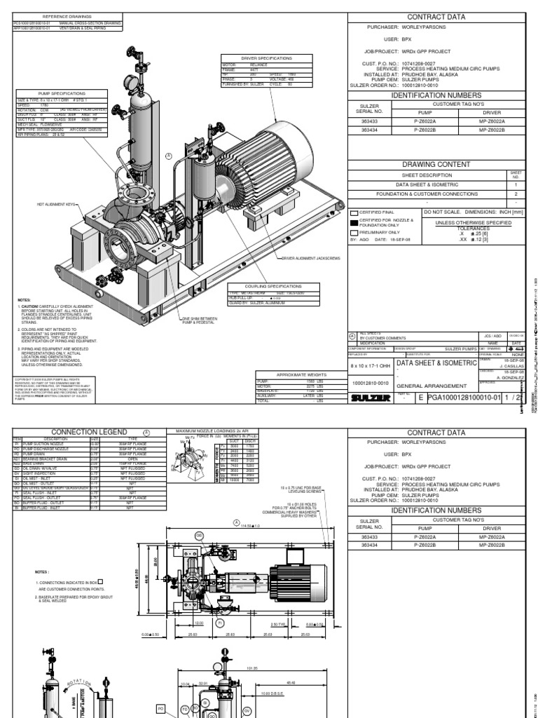 Pump Sulzer | Pump | Manufactured Goods