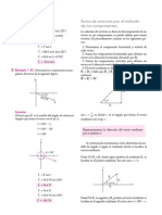 Ejercicios de Vectores