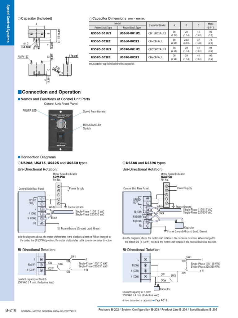 Oriental Motor | PDF | Switch | Manufactured Goods