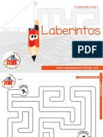 Super Cuadernillo Completo de Laberintos Nivel Facil PDF