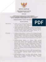 Peraturan Bupati Tentang Penetapan Standar Pelayanan Minimal RSUD Dr. H. Soemarno Sosroatmodjo