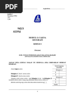 SOALAN PERCUBAAN GEOGRAFI PENGGAL 2 STPM 2017 - TERENGGANU 