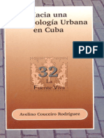 032 Antropología Urbana Cubana