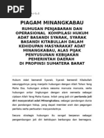 Piagam Minangkabau