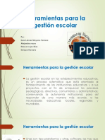 Herramientas Para La Gestión Escolar