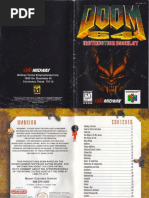 Doom 64 - Manual - N64