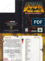 Doom 64 - Manual - N64