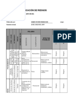 Matriz Riesgos