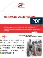 Clase - Sistema de Salud Peruano - 2017