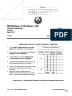 Item Percubaan P.moral SPM 2017 (Set 1)