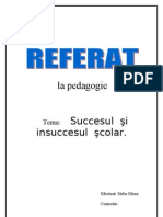 Referat.clopotel.ro-succesul Si Insuccesul Scolar