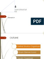 Kelompok 10 Dasar-Dasar Struktur Organisasi