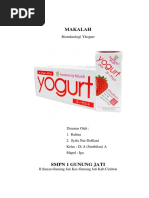 Download Makalah Bioteknologi Yogurt by iband SN361179640 doc pdf