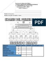 Examen 2do Grado Bloque 1