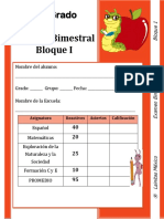 Examen 1er Grado Bloque 1