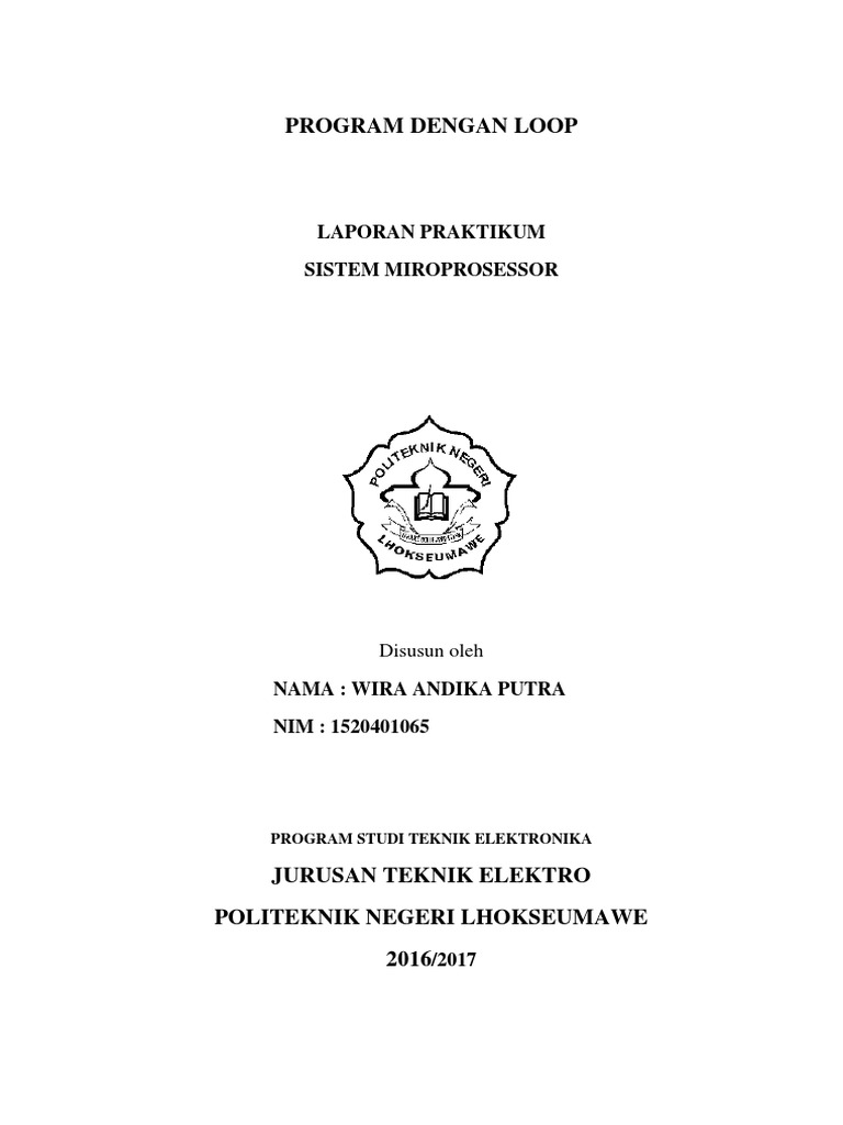 Program Dengan Loop | PDF | Metode & Bahan Ajar | Komputer