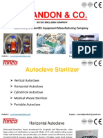 Autoclave Sterilizer by Tanco