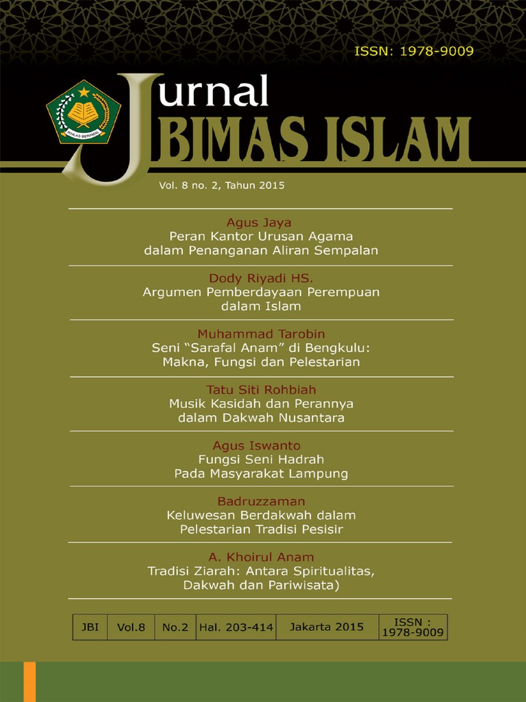 Jurnal Bimas Vol 8 No 2