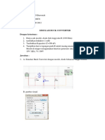 Simulasi Buck Converter