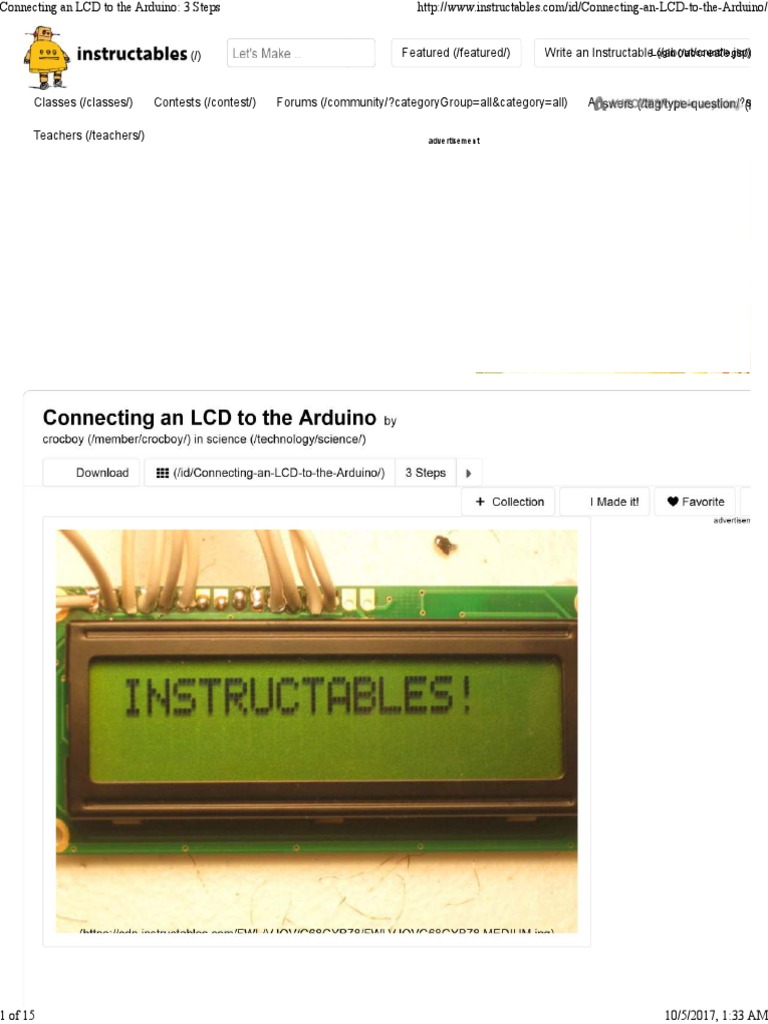 3 Steps | PDF | Arduino | Electronics