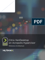 Citrix Xendesktop on Acropolis Hypervisor