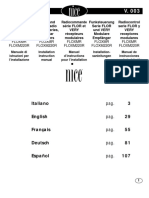 Manual Nice Flo 2 Rs Programare Telecomenzi