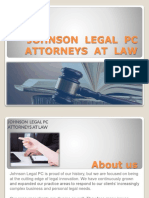 Johnson Legal PC Attorneys at Law